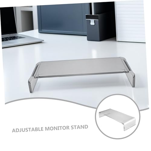 Support de moniteur acrylique pour corriger la posture au bureau