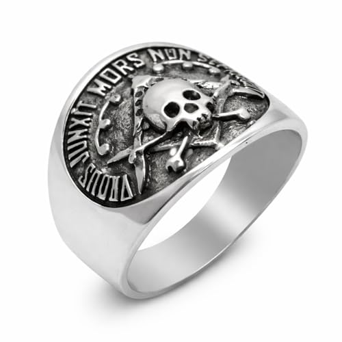 Chevalière maçonnique argent 925 crâne Silverzone77 cadeau homme