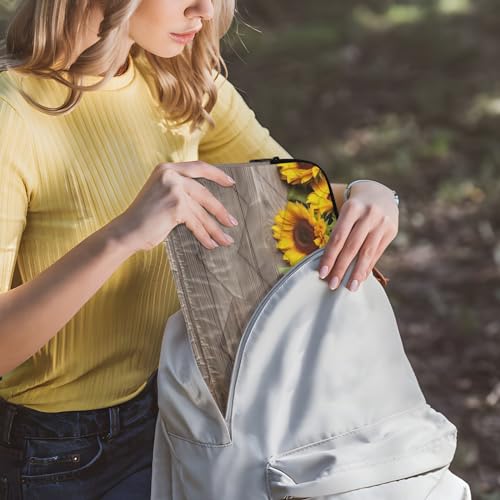 Funda para portátil 13-14 pulg. con diseño de girasoles miniatura 6
