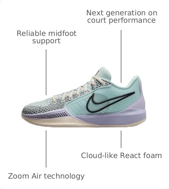 Image of Nike Unisex Adult Sabrina 1 Basketball Shoes