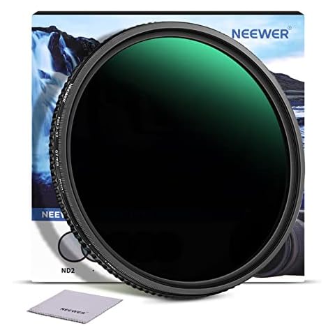 NEEWER 67mm ND-Filter mit Variable Graufilter Neutraldichte Cover