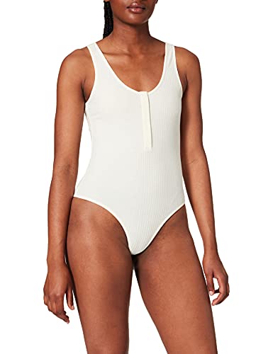 Hurley-Womens-V-Neck-Rib-Body-Suit Hurley Women's V-Neck Rib Body Suit - Image 1