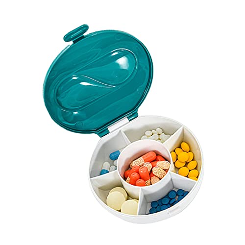 Petite boîte à pilules - Pilulier quotidien - Pilulier de voyage - Organiseur Cover