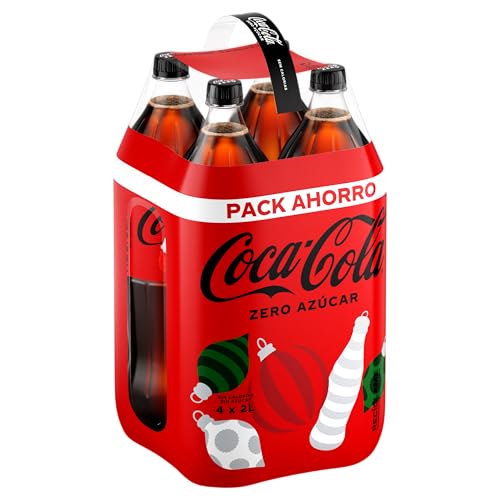 Ya en mundofriki.es: Coca-Cola Zero Azúcar, Refresco de Cola sin Azúcar, sin Calorías - Pack 4 Botellas 2L