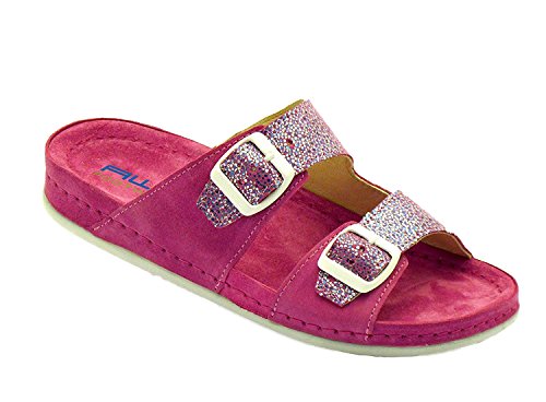 Eliware Footwear - Sandalias de Vestir de Piel para Mujer, Color Rosa, Talla 41 EU