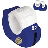 OrtoPrime 2er-Pack wasserdichte Anti-Druck-Ferseneinlagen, gebogene Form...