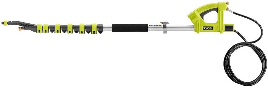 18 ft. Telescoping Extension Pole with Brush for Pressure Washers