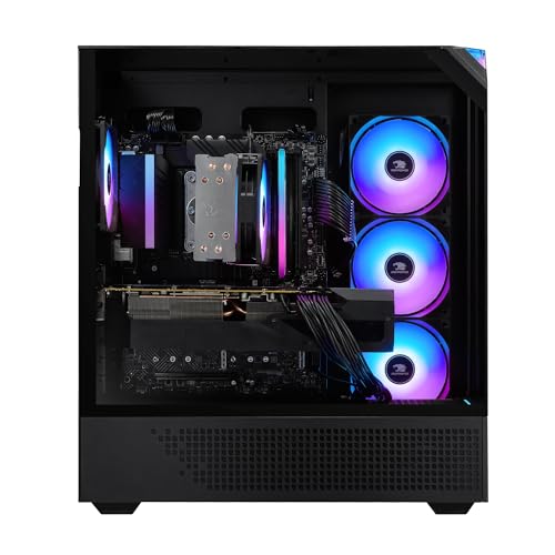 Image of iBUYPOWER Element Gaming PC Desktop Computer Intel Core Ultra 5 225F CPU, NVIDIA RTX 5060Ti 8GB GPU, 16GB DDR5 RGB 5200MHz RAM, 1TB NVMe SSD, Windows 11 Home, Gamer Keyboard and Mouse - EBI5N56T03