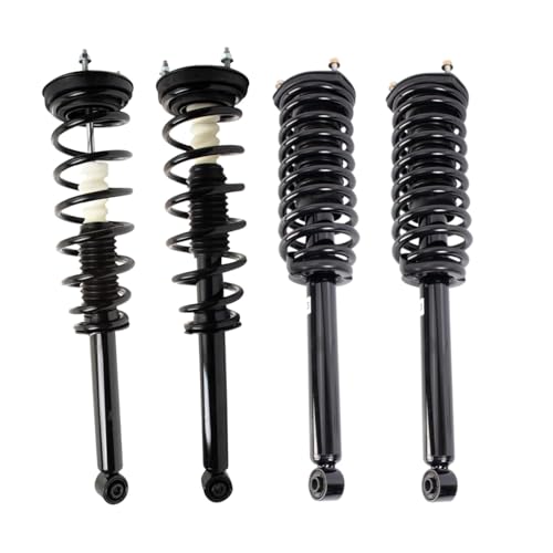 Image of TRQ Shock & Spring Strut Assembly Set Front & Rear Compatible with 2001-2006 Lexus LS430