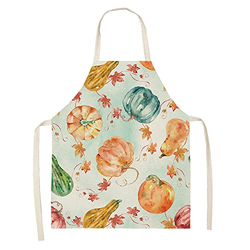 Delantal Cocina Hombre Divertido, Delantal De Masterchef De Halloween Con Estampado De Calabaza Creativo Antifouling Algodón Lino Delantales De Cocina Divertidos Para Mujeres Delantal De Cocina Hog