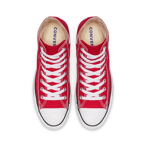 Image of Converse Unisex Chuck Taylor All Star High-top Red Sneakers