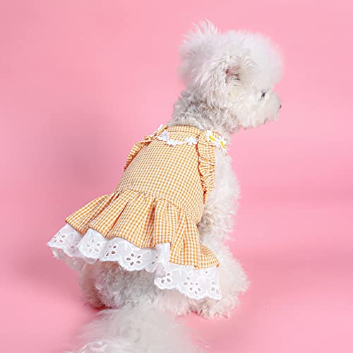 Vestido Floral Lovely Puppy para Perro Talla XS miniatura 3
