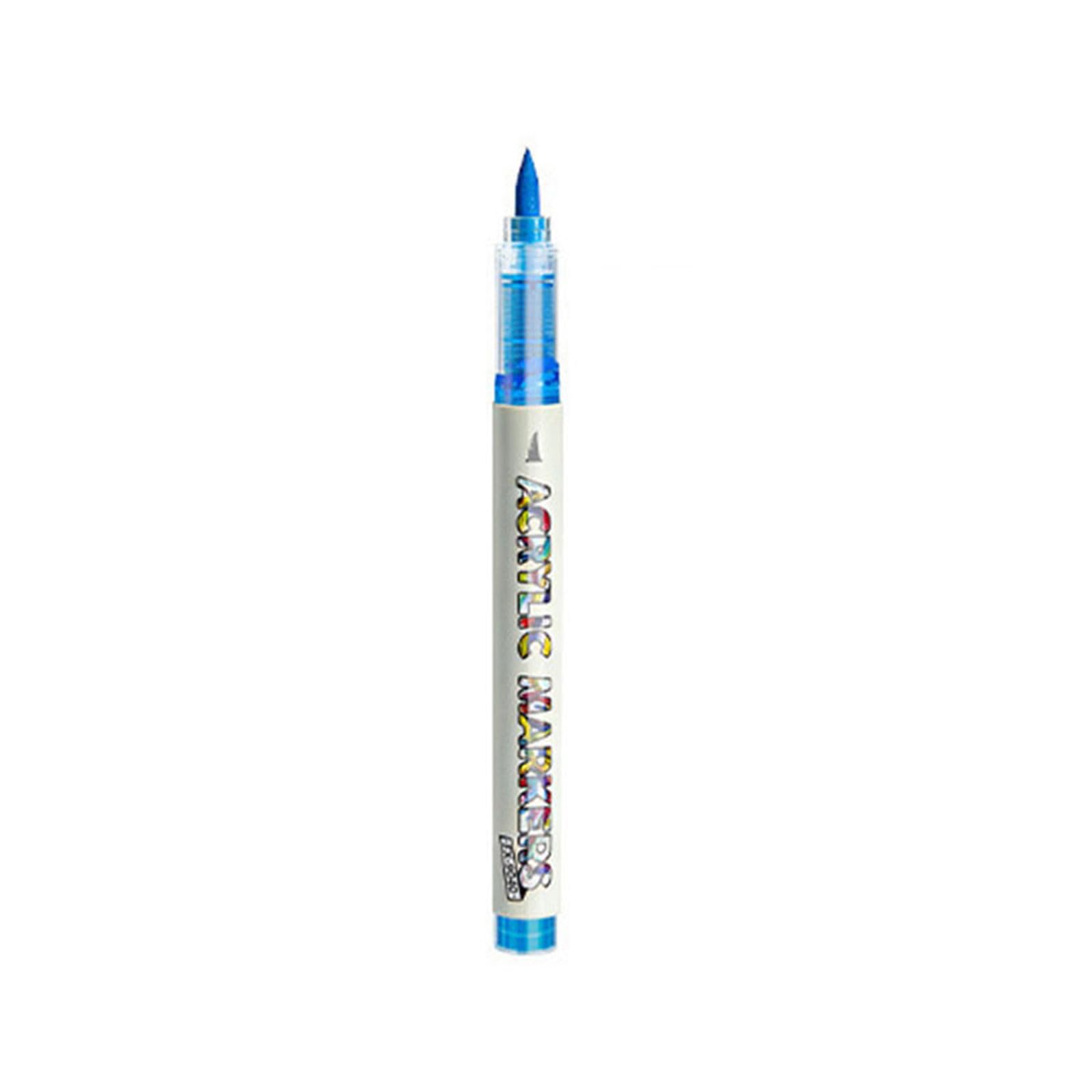 Pennarelli acrilici con punta a pennello per disegnare, dipingere, biglietti, artigianato, artisti, disegni, set