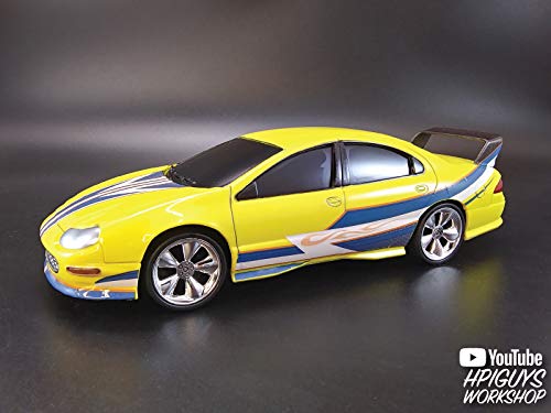 Amt AMT1227M Round 2 Amt Street Heat 1998 Chrysler Concorde Slammers Snap Together 1:25 Scale Model Kit thumb #5