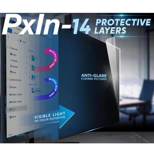 Image of Pxin Tablet Privacy Guard compatible with iPad Pro 11 (4th gen) 2022 11 Inch M4 chip | Screen protector | Anti-Glare | Blue light filter | 360 degree Anti Spy | Eye Protection