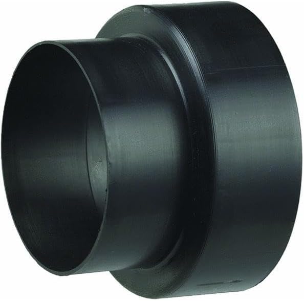 (1)-Replacement for 3" To 4" Plastic Clothes Dryer Vent Pipe Duct Increaser/Decreaser INC34Z