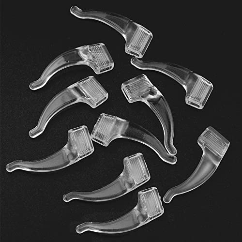 HAOBIN 20 works Silicone Non-Slip for Glasses Non-Slip Glasses Ear Hooks Glasses Temple Non-Slip Glasses Holder Silicone Comfort Silicone Glasses Holder Protection for Glasses and Sunglasses - Image 4