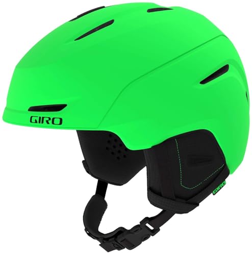 Giro Neo Jr. Kids Snow Helmet - Matte Bright Green (Limited) - Size M (55.5-59cm)