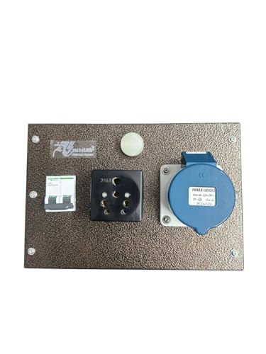 Image of HyperCharge Portable EV Charger 7.2kW for Cars, 5m Cable, Large LCD, Adjustable Current, 32A 1-Phase, IP66 Waterproof, with Socket Box, MCB & Jumper