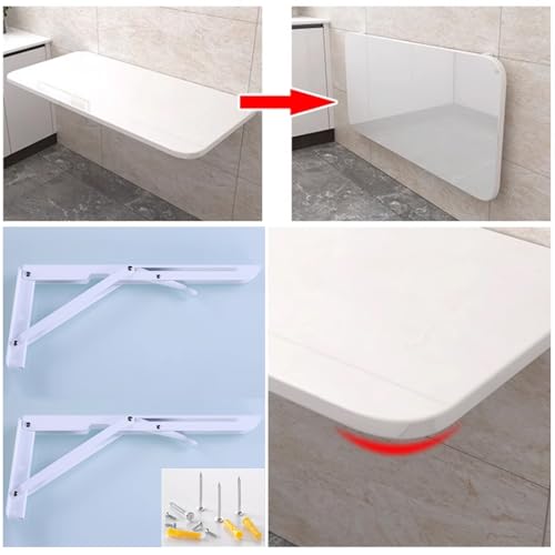 Table de salle à manger murale pliable : la solution anti-encombrement pour petits studios - 5