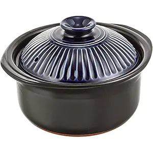 Thousand Old Burn Silver Fuji ?? Rice Pot 2 in Double Lid 