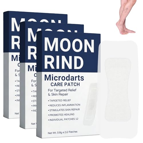 Moon Rind VeinTarget Microdarts Patch Professional Varicose Veins Treatment for Legs Patches 2026 New Varicose Veins Treatment for Legs Natural Ingredients Leg Treatment for All Skin Types(3 box)