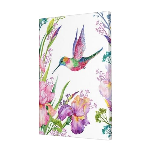 Toile murale oiseaux moderne OUSIKA haute définition pour grand salon