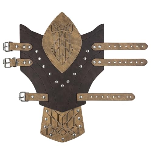 Protector de brazo de poliuretano medieval y brazaletes de música vintage 3