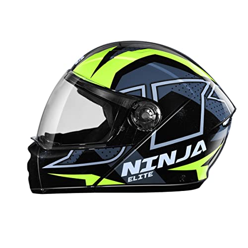 Image of STUDDS Ninja Elite Super D6 FLIP-UP Full FACE Helmet N5 Black-L