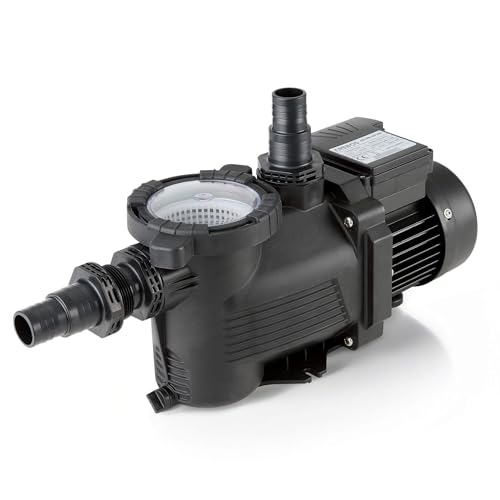 Arebos Schwimmbadpumpe 350W | Filterpumpe mit Vorfilter & 9500 l/h | Poolpumpe für Sandfilteranlage & Filtersystem | leistungsstark & energieeffizient | für Pool Garten & Swimmingpool Arebos Schwimmbadpumpe 350W | Filterpumpe mit Vorfilter & 9500 l/h | Poolpumpe für Sandfilteranlage & Filtersystem | leistungsstark & energieeffizient | für Pool Garten & Swimmingpool