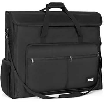 IPEB Bolsa de transporte de viagem compatível com computador desktop Apple iMac, Preto, Fit for iMac 24"