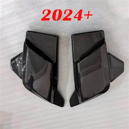 Carenage moto carbone sec Harley Davidson Road Glide Touring cache batterie panneau lateral - 2