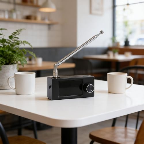 Radio portátil LICAEVEY con pantalla de 1.9 pulgadas miniatura 4