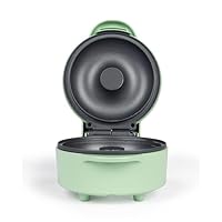 Giles & Posner Doughnut Maker – Einzelne große Donut-Maschine, PFAS-freie Antihaftbeschichtung, leicht zu reinigen, 12,5 cm Plattengröße, Anzeigeleuchten, süße Leckereien, Cool-Touch-Griff, 550 W