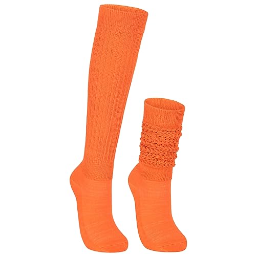 American Trends Winter Knee High Slouch Socks for Women Soft Extra Long Scrunch Sock Slouch Boot Socks