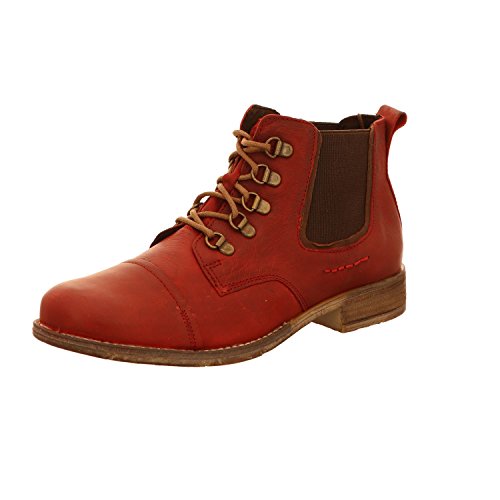 Josef Seibel 99609 Femmes Bottine Rouge, EU 37
