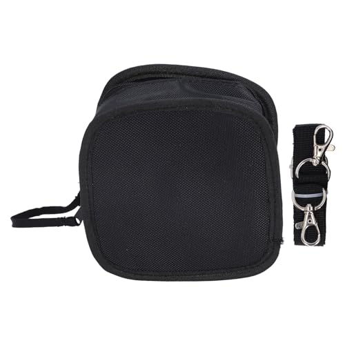 Leapiture Camera Filter Carrying Case Large Capacity 9 Slots Nylon Filter Bag Camera Accessory Pouch with Adjustable Shoulder Strap for Outdoor Travel