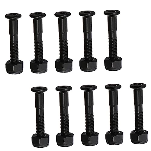 GOOHOCHY Skateboard Deck Wall Mount Accessories 40 Pieces Hardware Set Replacement Mounting Bolts Screws