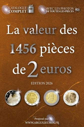 La valeur des 1456 pièces de 2 euros