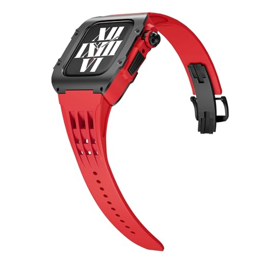 Kit modification Apple Watch titane SCHIK cadeau idéal luxe iWatch 45mm agate - 2
