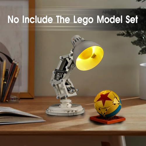 Lampe LED pour Lego 21357 Pixar Luxo Jr. Kit d'éclairage compatible avec les blocs de construction Lego 21357, modèle non inclus – vue 2