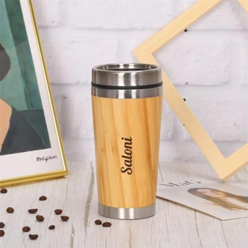 Image of Giftana 3 in 1 Personalized Diary, Pen & 450ml Coffee Tumbler Set (Beige)