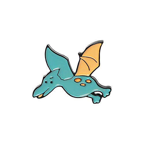 Cartoon Dinosaur Cute Art Enamel Pin for Backpacks Ancient Animal Lapel Pin Brooch for Women Teen Girls Gift