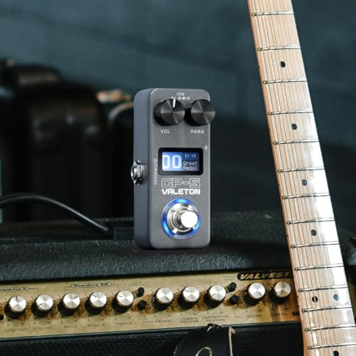 Image of Valeton GP-5 Compact Multi-Effects Guitar Processor with SnapTone Technology, IR Loader, 100+ Effects, Bluetooth, USB Audio Interface