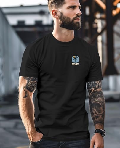  Neverless Herren T-Shirt Backprint Leopard Aufdruck Sommer Freizeit Fashion
| Neverless Herren Backprint Leopard Aufdru