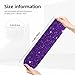 ZAKAFUCH Fashion Crew Dress Socks for Training, Basketball, Purple Glitter Sparkle Texture Compression Socks Thermal Socks for Teen Boys Mens Womens, Hunting, Athletic Socks