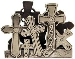 Crosses Business Card Holder