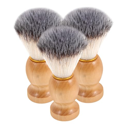 Beatifufu Essential Barber Tool Multiuse Beard and Hair Brush for Men Soft Bristles for Daily Grooming