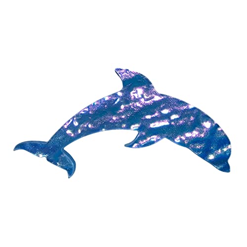 Marcador de escalera para piscina mosaico vidrio delfín miniatura 2