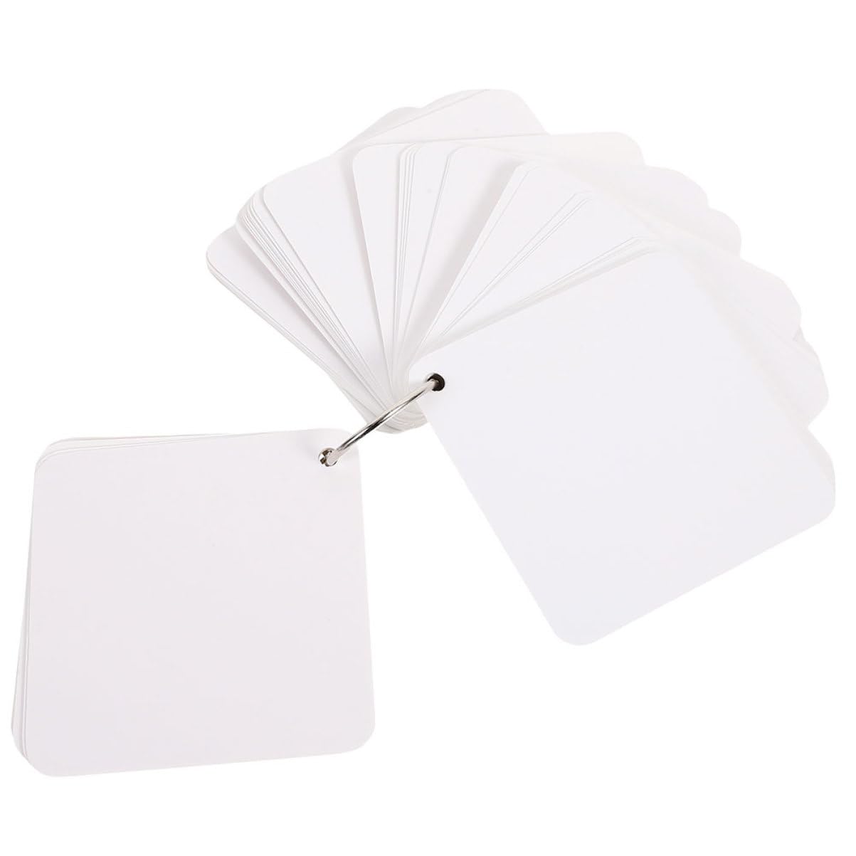 300blätter Leere Karteikarten Blank Cards zum Notieren und Lernen Kleine Papierkarten für Schule Büro und Diy-projekte Leicht und Transportabel